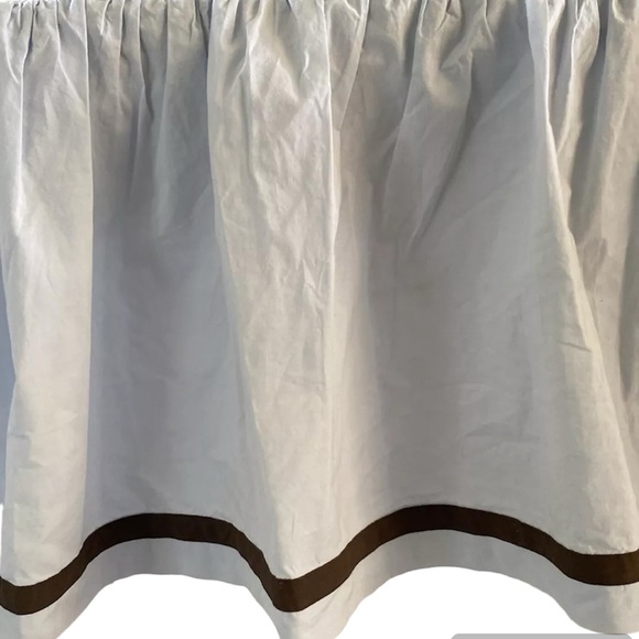 Restoration Hardware Crib Bed Skirt/Dust Ruffle - Picture 2 of 7